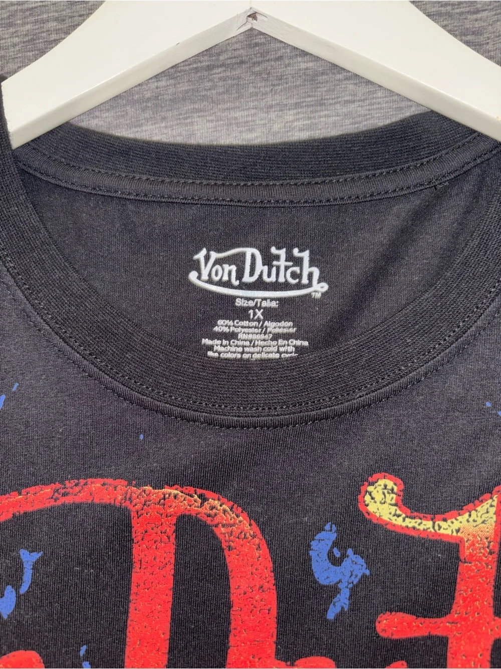 Von Dutch Women’s Graphic Tee - Picture 3 of 4